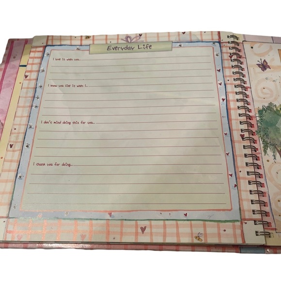 Sweethearts A Record Book For Couples NWOT - Picture 8 of 9